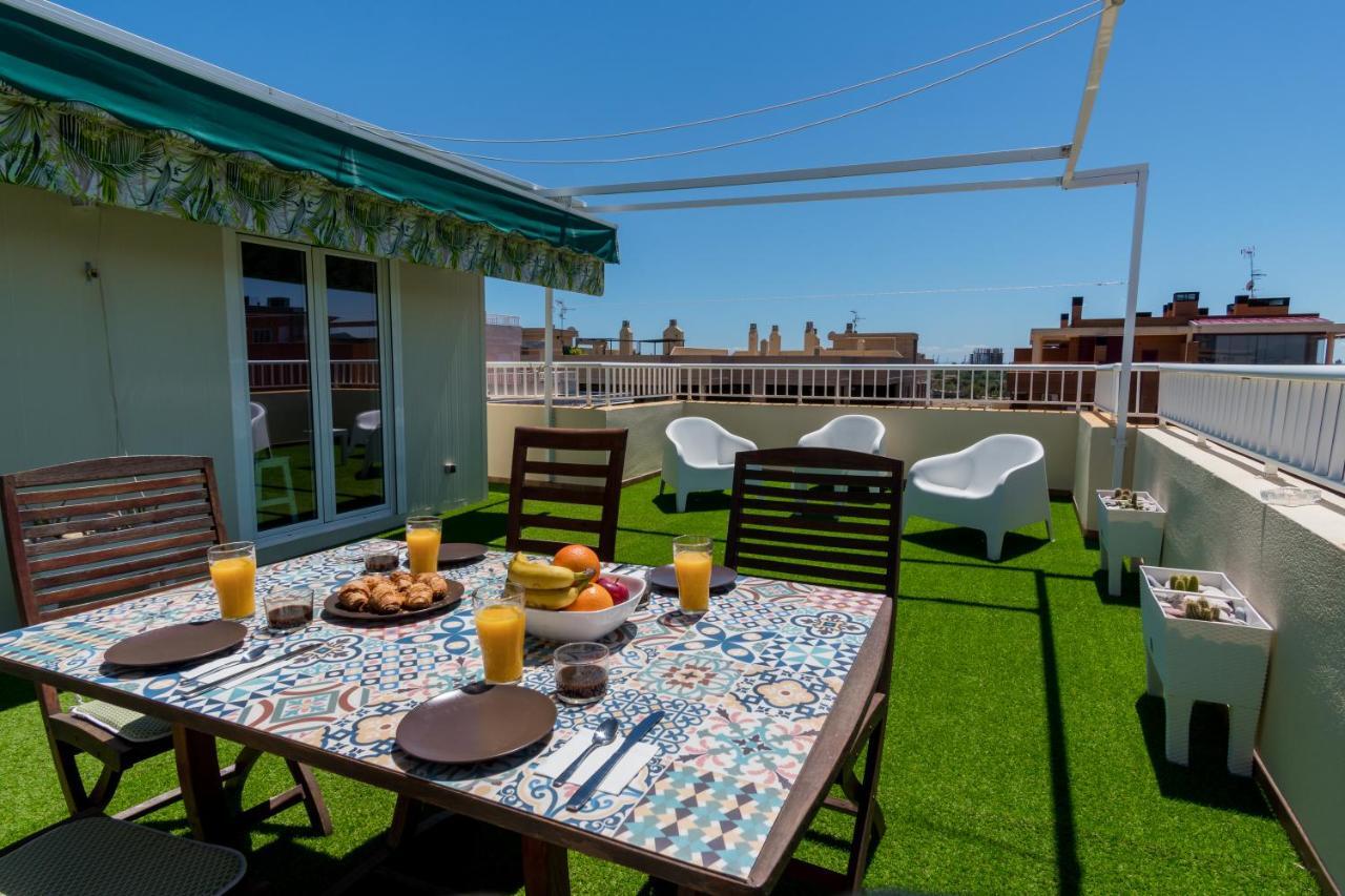 Duplex Penthouse With Terrace. Beach-Pool Canet d'En Berenguer Exterior photo